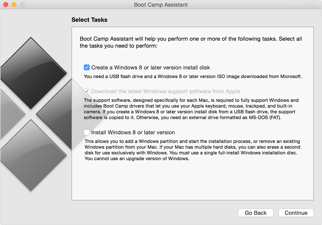 Windows Boot Camp Utility For Mac